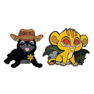 comprar Custom Soft Enamel Lapel Pins with Logo - Iron & Zinc Alloy online manufacture