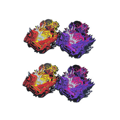 comprar Color morado Tamaño Sandblast Logotipo personalizado Pinos de lápiz metal Pinos insignias artesanales personalizados online manufacture