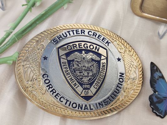 comprar Hebilla de cinturón de aleación de zinc personalizada para hombre con logotipo de 3-3.5 pulgadas online manufacture