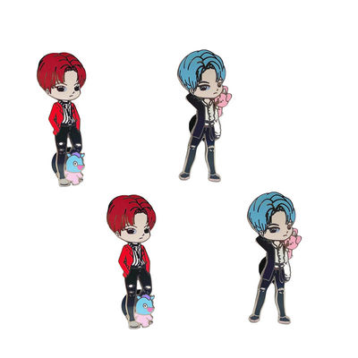 comprar Diseño personalizado de enmallado duro de aleación de zinc de metal de la insignia de la lapel pin para la identidad y la decoración online manufacture