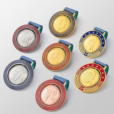 comprar Medallas deportivas personalizadas con aleación de zinc en relieve Medallas académicas personalizadas online manufacture
