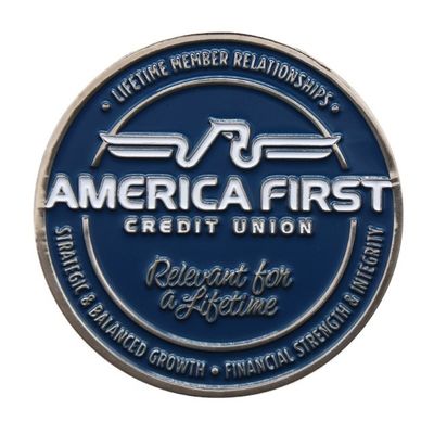 comprar Monedas de desafío 3D de aleación de zinc personalizadas de 1/2 pulgada - 4 pulgadas para regalos conmemorativos y de negocios online manufacture