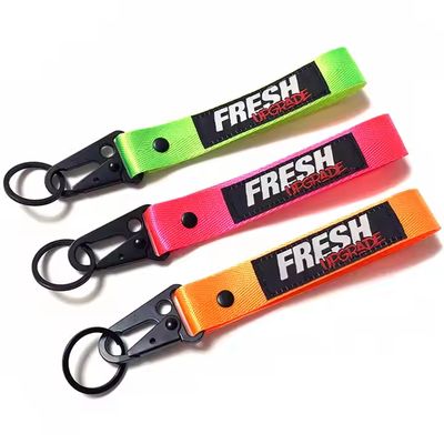 comprar  Custom Logo Neck Strap Lanyard Sling Id Badge Holders/Landyard and Pvc Name Card Polyester De Lanyard Keychain online manufacture