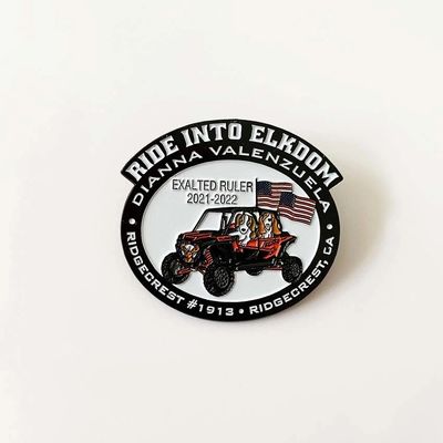 comprar Pinos de rebanada personalizados: insignias de metal de esmalte duro para el reconocimiento de los empleados online manufacture