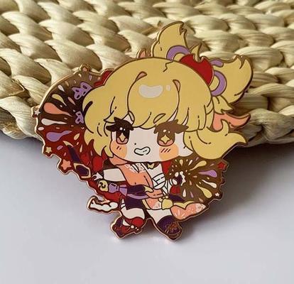 comprar High Quality Zinc Alloy Custom Logo Gold Plated Enamel Pin Badges and Metal Lapel Pins online manufacture