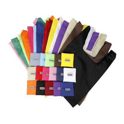 Un buen precio. Heavy Duty Expandable Shopping Tote Bag Large Reusable Foldable Grocery Storage Bags Nylon Polyester Folding Bag (in stock) en línea