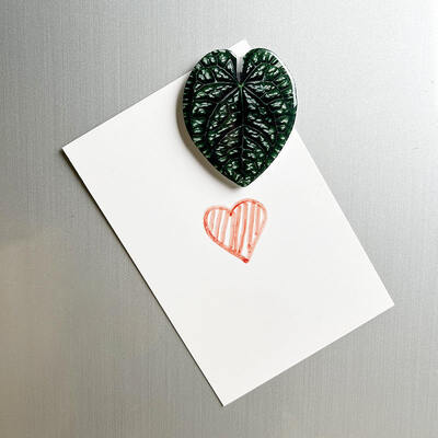 comprar Adhesivo de refrigerador acrílico 3D personalizado regalo promocional en forma de hoja de planta imán de refrigerador online manufacture