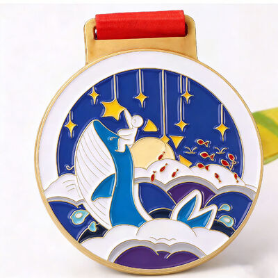 comprar Crear medallas deportivas personalizadas en aleación de zinc y bronce de oro o plateado a precios al por mayor. online manufacture