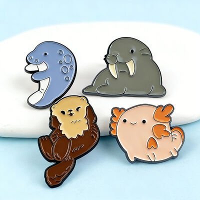 comprar Pines de solapa de metal dorado personalizados con esmalte blando/duro al por mayor de China para sombreros y ropa. online manufacture