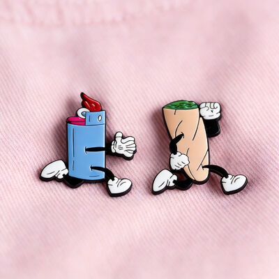 comprar Pines de solapa de metal impresos en serigrafía personalizados al por mayor para ropa, accesorios y marca de logotipos online manufacture