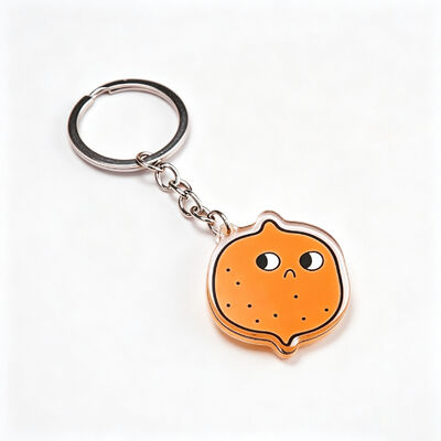 comprar Llave de llaves dibujos animados anime brillo acrílico epoxi con logotipo para bolsas regalos al por mayor online manufacture