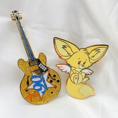 Un buen precio. Pinos de rebanada personalizados para la identificación de la identidad con artesanía de esmalte duro y diseño personalizado en línea