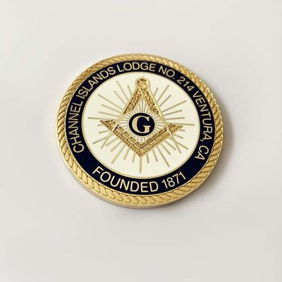 Monedas personalizadas de aleación de zinc con grabado 3D y diseño personalizable para eventos conmemorativos