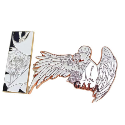 Un buen precio. Pins de solapa personalizados de esmalte suave en tamaño del cliente con material de aleación de zinc para branding personalizado en línea