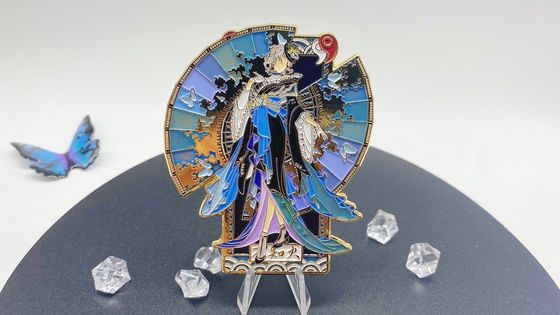 2 mm - 3 mm de metal mexicano personalizado de lapila de las alfileras dibujos animados de las alfileras de sombrero virgen de metal de las alfileras de la insignia regalo