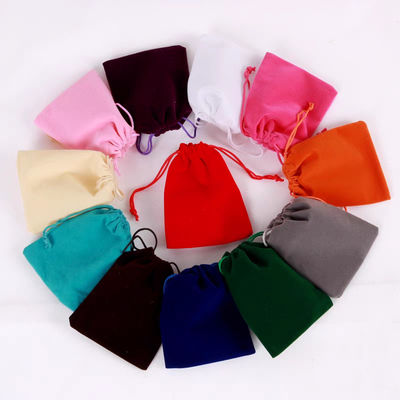 Bolsas de terciopelo personalizadas para el exterior y el hogar para almacenar artesanías y cartas de tarot