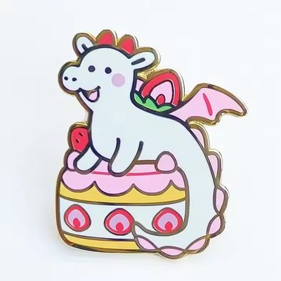 Un buen precio. Pin de solapa de metal con purpurina y perla de esmalte duro con logotipo personalizado para Kpop Anime Fashion en línea