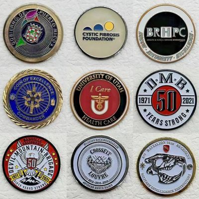 Monedas Personalizadas de Metal de Aleación de Zinc para Mesa Deportiva, Monedas de Desafío, Esmalte, Plata, 3D, Doble Cara, Snooker, Billar, Colecciones de Monedas