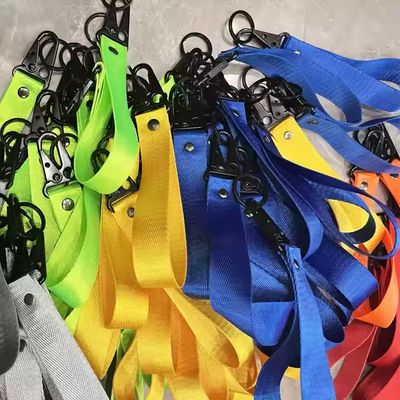 Lanyard personalizado de llave de nylon personalizado llavero de coche creativo Lanyard Polyester llavero llavero de motocicleta