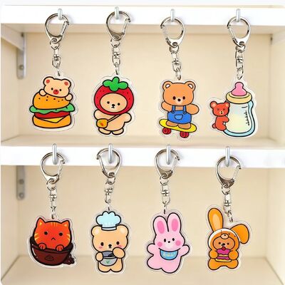 Llaveros personalizados de acrílico con número de habitación de hotel, creativos con forma de diamante y técnica de tejido con patrón cuadrado