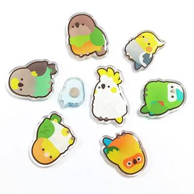Un buen precio. Cute Anime Brooch - Personalizado japonés dibujos animados Pin acrílico, alta calidad niña decoración y accesorios en línea