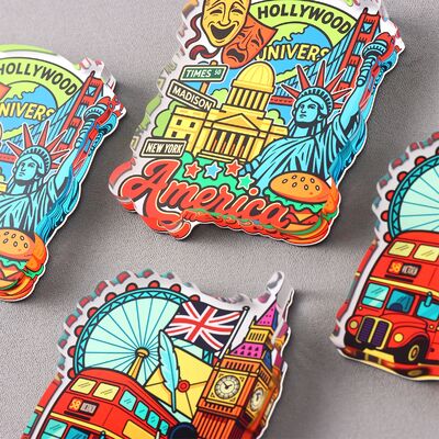 Un buen precio. Imanes Acrílicos Personalizados Promocionales – Imanes para Nevera con Diseño de Anime Impresos para Souvenirs y Regalos al por Mayor en línea