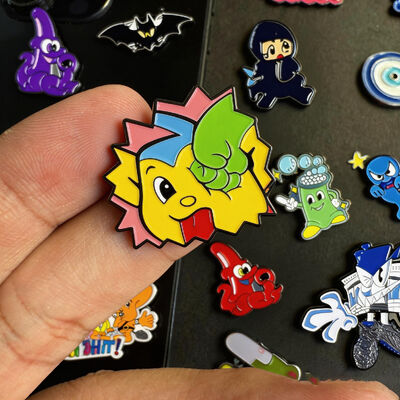 Custom Phone Sticker Metal Badges Metal Lapel Pin for Mobile Phone