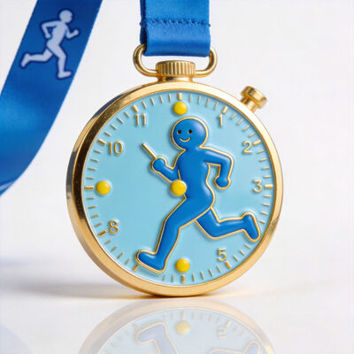 Medallas deportivas de aleación de zinc de oro o plata y de bronce al por mayor.