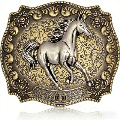 Un buen precio. La hebilla de cinturón personalizada en aleación de zinc con logotipo personalizado y tamaño de 3,5 pulgadas ofrece un estilo personalizado. en línea