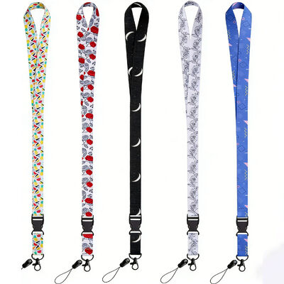 Un buen precio. Cintas de cuello con cordón de poliéster para llaveros. en línea