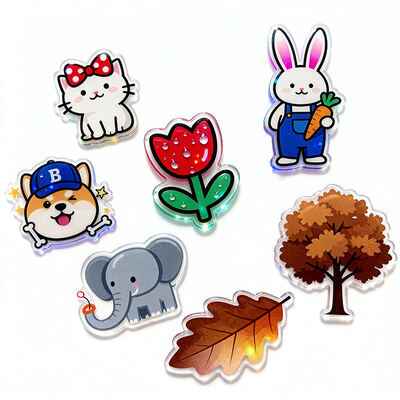 Un buen precio. Imanes acrílicos personalizados con estampado de anime son recuerdos promocionales para refrigerador y regalos al por mayor. en línea