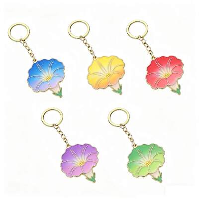 Keychain Custom Zinc Alloy Soft Hard Enamel Logo Keyring Wholesale