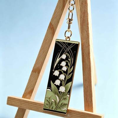 Un buen precio. Cerradura de llave de esmalte duro de oro con grabado personalizado para regalos promocionales en línea