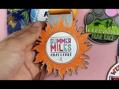 Medalla al por mayor Blank Diseño personalizado Metal Maratón Correr Premio Deportivo Campeones Medalla