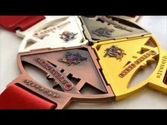 Decoración Medallas a medida 3d Oro Taekwondo Metal Medallas de plástico a medida