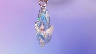 Llavero de acrílico personalizado del animado del encanto de acrílico holográfico barato personalizado